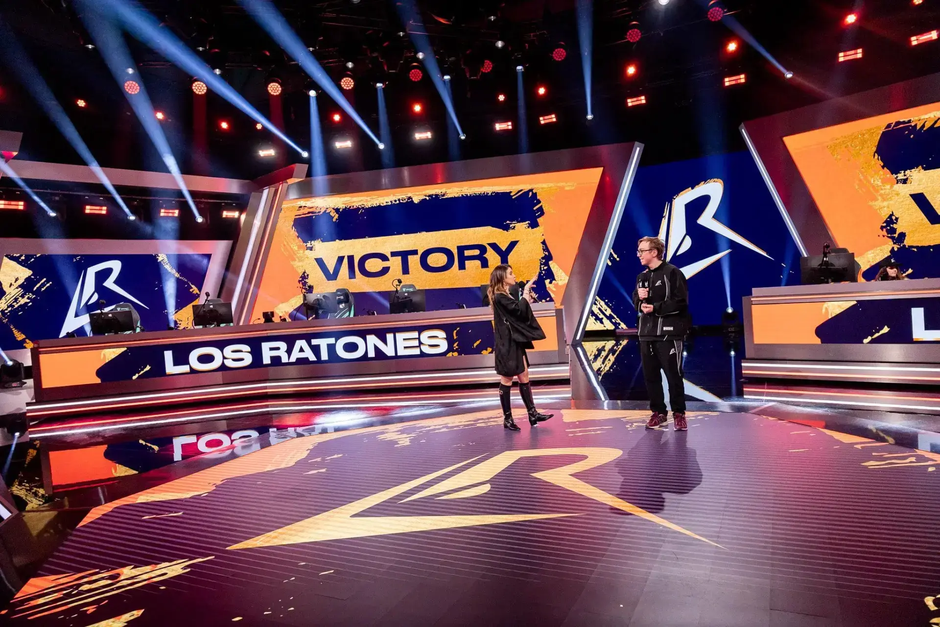Los Ratones competing during LEC Versus 2026