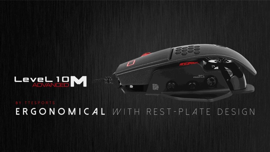 Thermaltake Level 10M Advanced Laser Gaming Mouse on MDCOMPUTERS.in