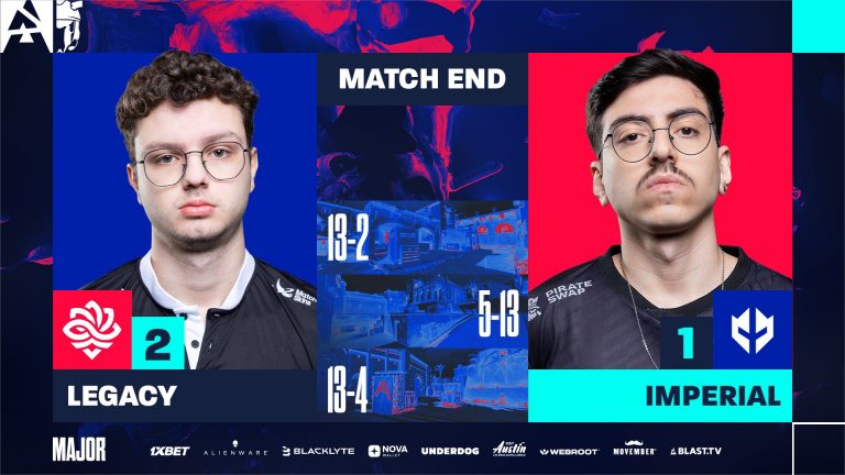Legacy Eliminates Imperial from Blast.tv Austin Major