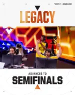 Legacy Upsets Falcons to Reach EWC Semi-Finals