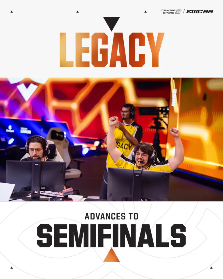 Legacy Upsets Falcons to Reach EWC Semi-Finals