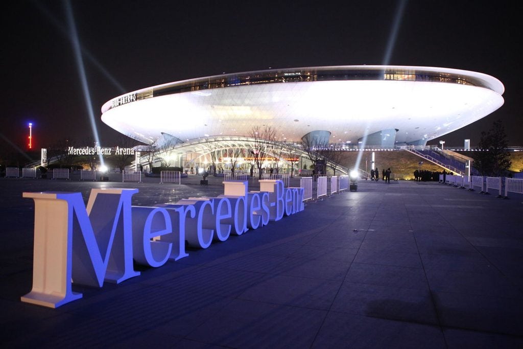 Mercedes-Benz Arena Shanghai, venue for the Valorant Champions 2026 grand final