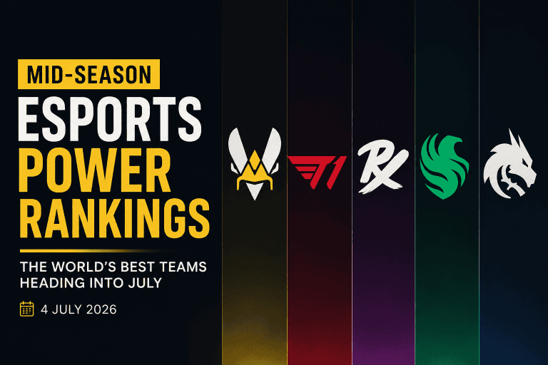 Mid-Season Esports Power Rankings: The World’s Best Teams Heading into July