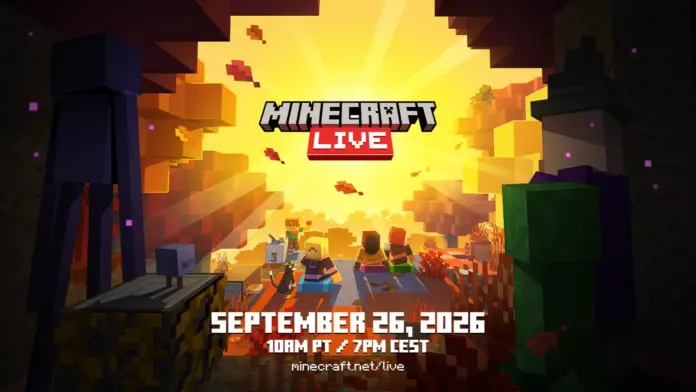 Minecraft Live September 2026