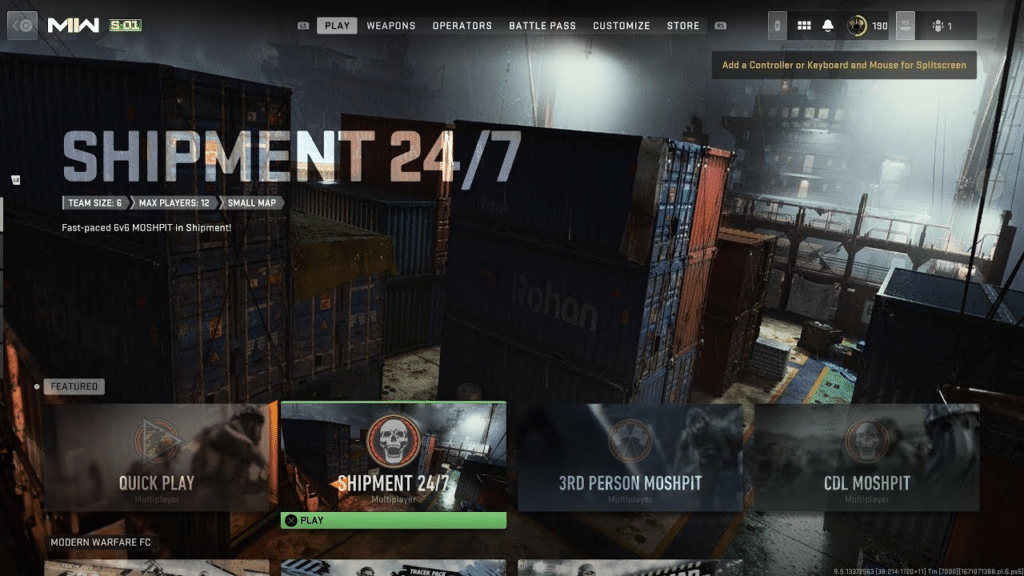 Modern Warfare 2 Shipment 24/7 Playlist Removed When Is It Coming Back?