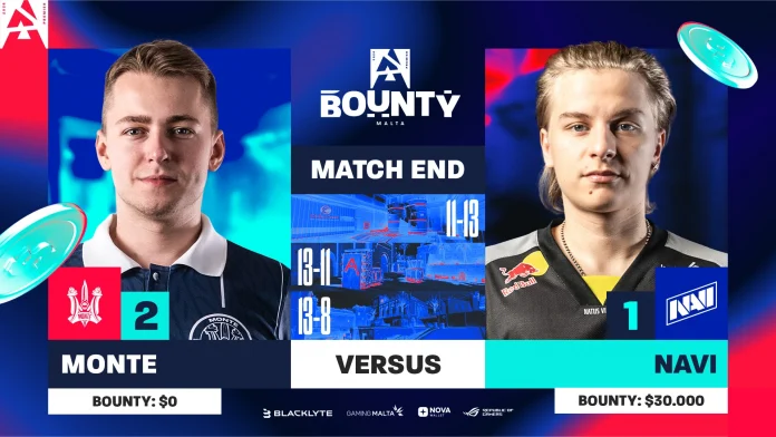 Monte Stuns NAVI in BLAST Bounty 2026 Season 1