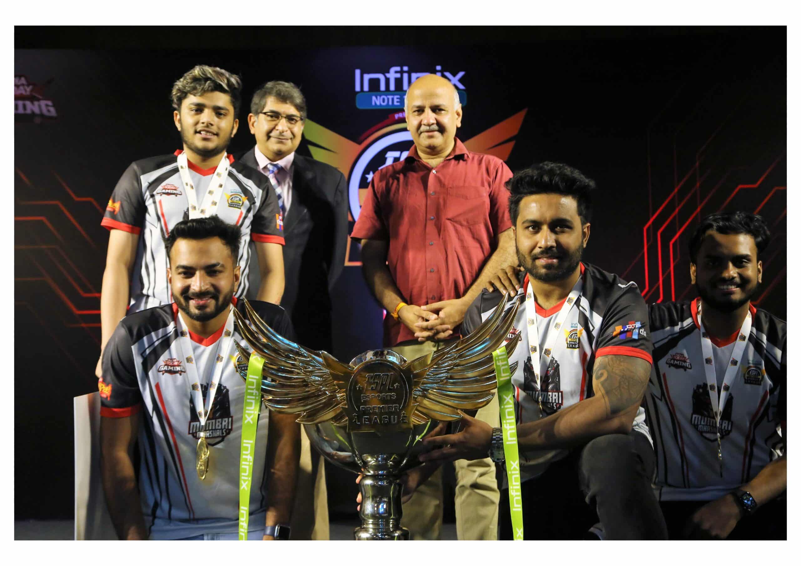 Mumbai Marshals win Esports Premier League 2021
