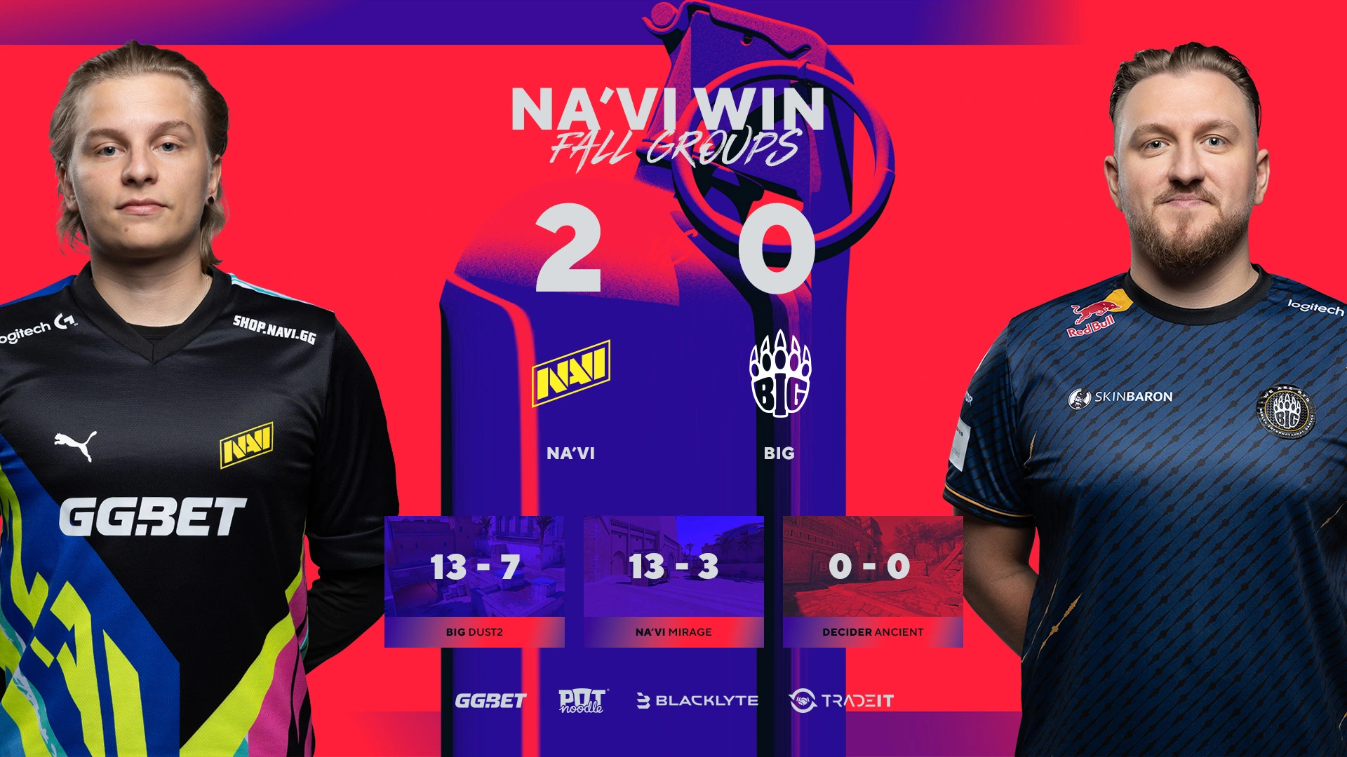 NaVi Dominates BIG 2-0 in BLAST Premier Fall Groups 2024 Opener