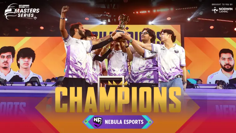 Nebula Esports Crowned BGMS Season 5 Champions, Take Home ₹40 Lakh Prize