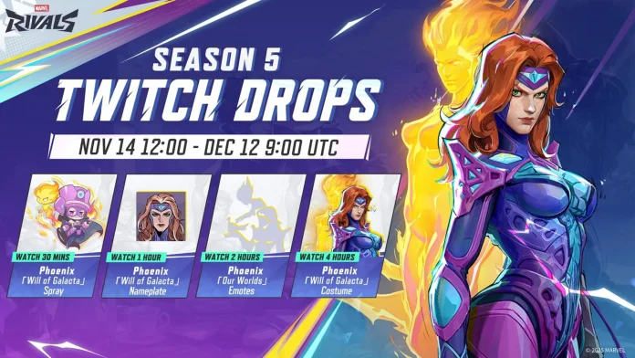 NetEase Unveils Marvel Rivals Season 5 Twitch Drops