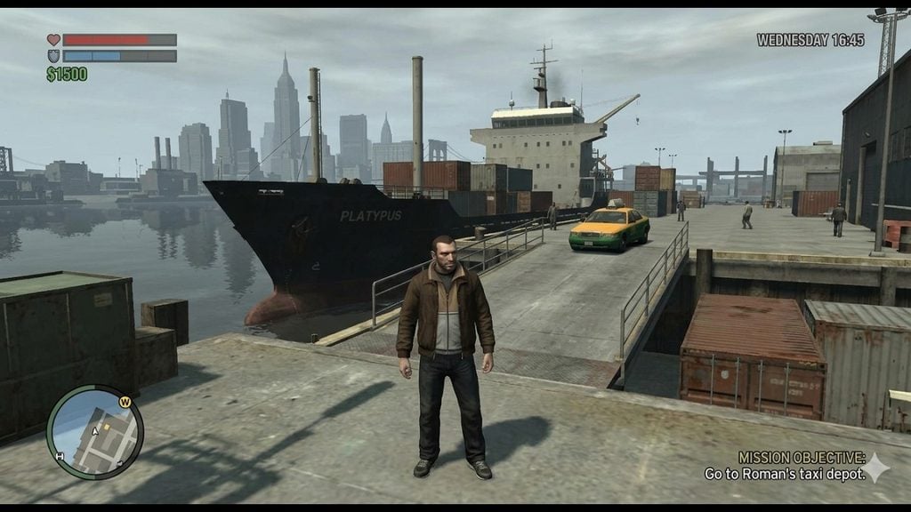 GTA 4 intro cutscene recreated in GTA 5 Enhanced with ray tracing