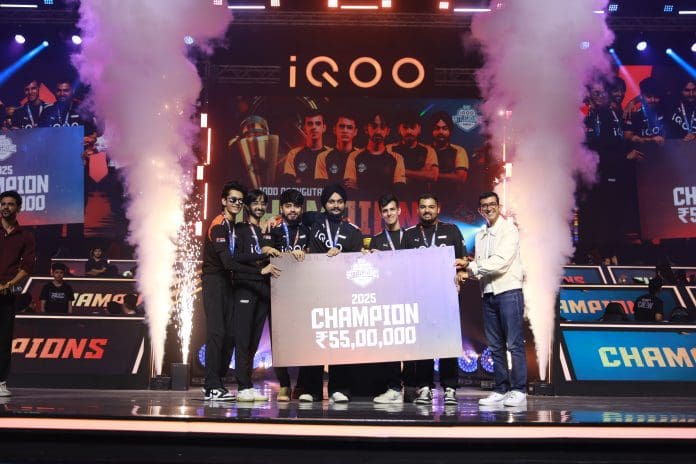 Orangutan Gaming crowned champions of the inaugural iQOO Battlegrounds Series; bag INR 55 lakh in prize money