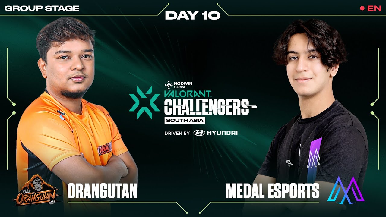 Orangutan Take Home Their Third Victory Defeating Medal Esports 2-1
