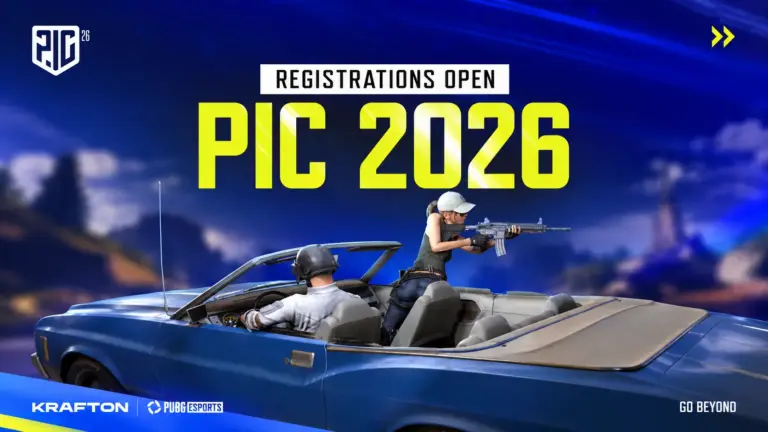 PIC 2026 Registrations Open: KRAFTON’s ₹25 Lakh PUBG PC Tournament for India