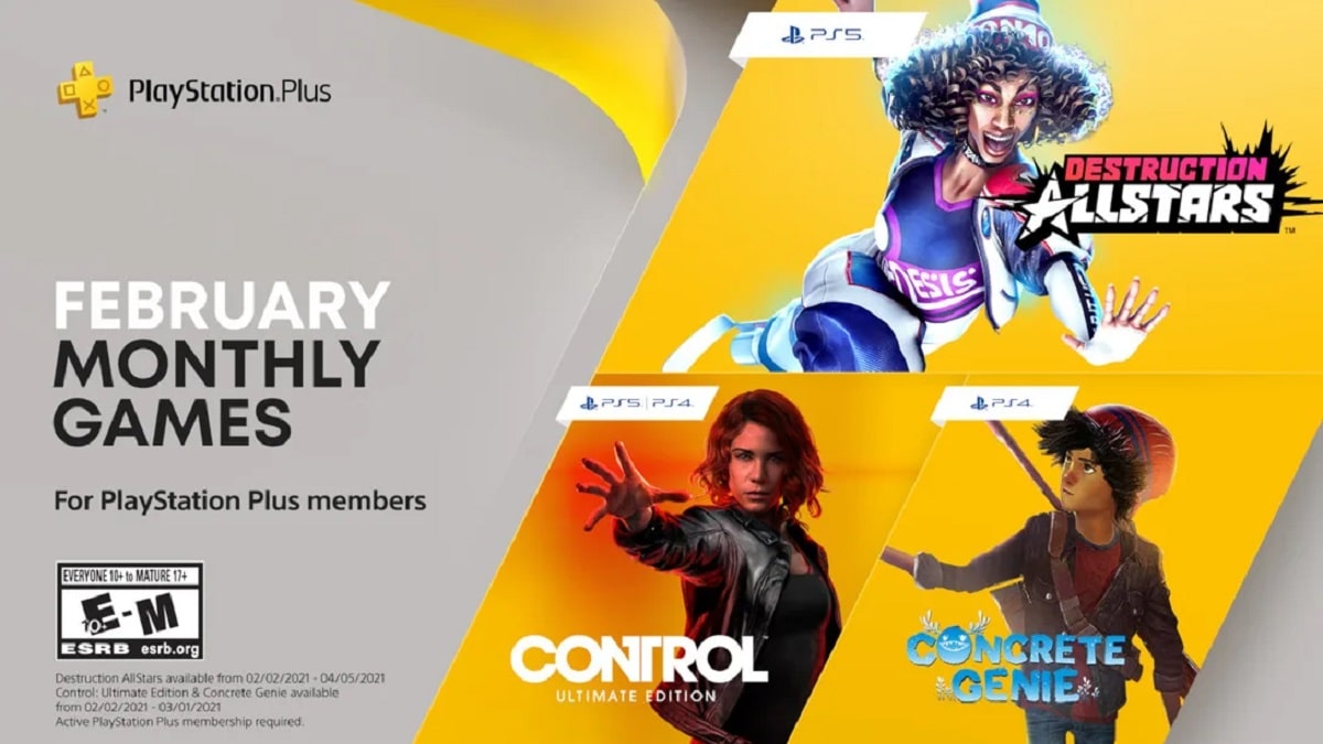 PlayStation Plus free games for 2021