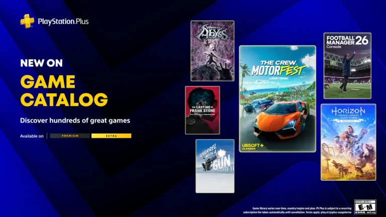 Sony Reveals PS Plus Game Catalog for April 2026