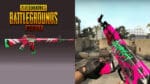 PUBG Mobile blatantly copy weapon skin from CSGO