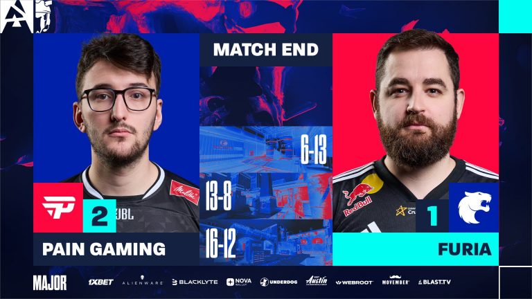 PaiN Kicks Out Furia From Blast.tv Austin Major 2025