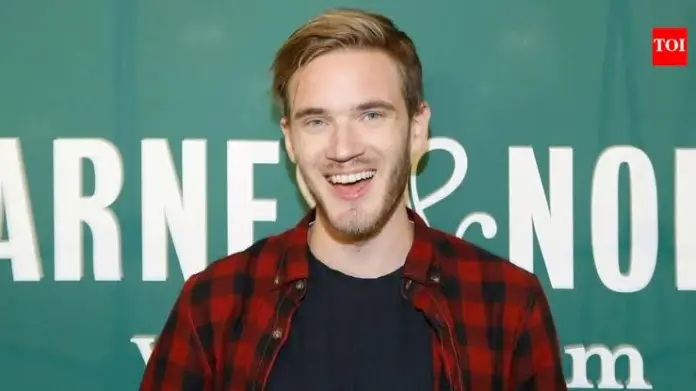 PewDiePie speaking to the camera in his final family vlog update on YouTube