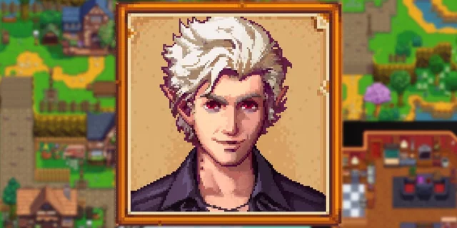 Pixel art of Astarion, Shadowheart, and Gale in Stardew Valley mod
