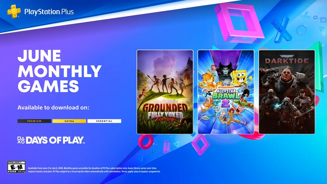 PlayStation Plus June 2026 Free Games Announced