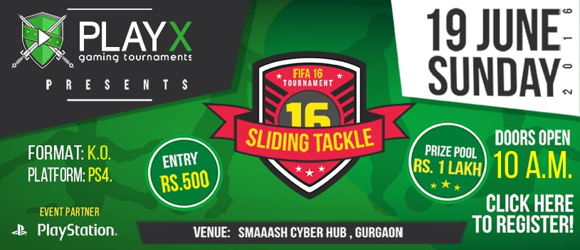 Sliding Tackle – FIFA 16 tournament