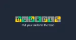 Quordle game #1733 board for October 23, 2026 with four word grids and hidden answers