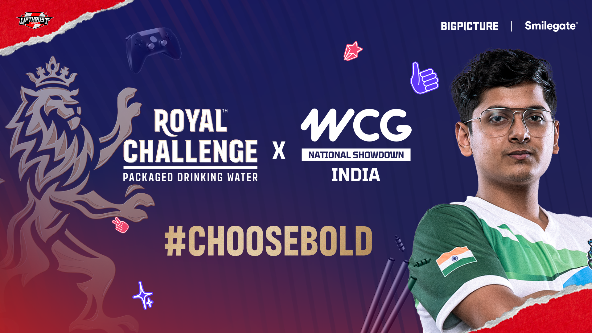 Royal Challenge Partners with Upthrust Esports for WCG National ...