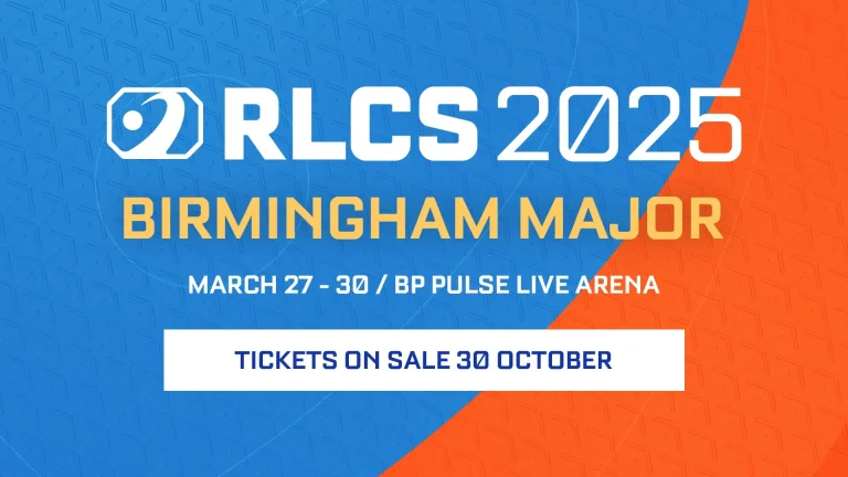 RLCS 2025 Birmingham Major, $351K up for grabs, all info inside