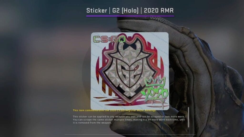 CSGO Update Brings RMR Stickers; Regulations & Economical Changes In ...