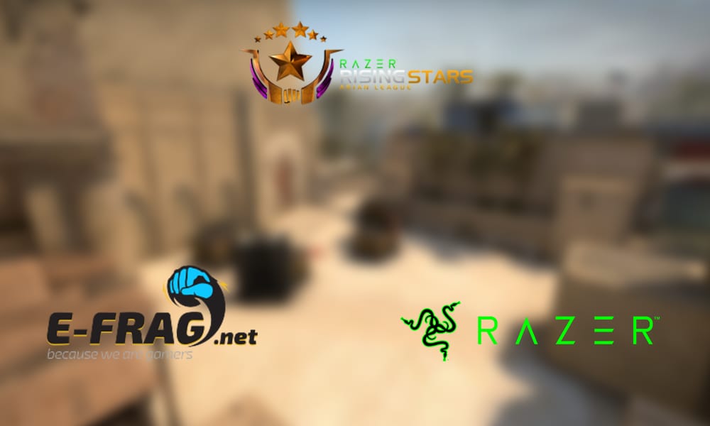 E-Frag announces $64,600 Razer Rising Stars CS:GO League