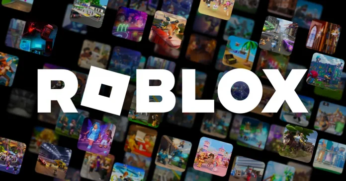 Roblox logo overshadowed by the numbers 2025, reflecting the rumors of the platform's potential shutdown