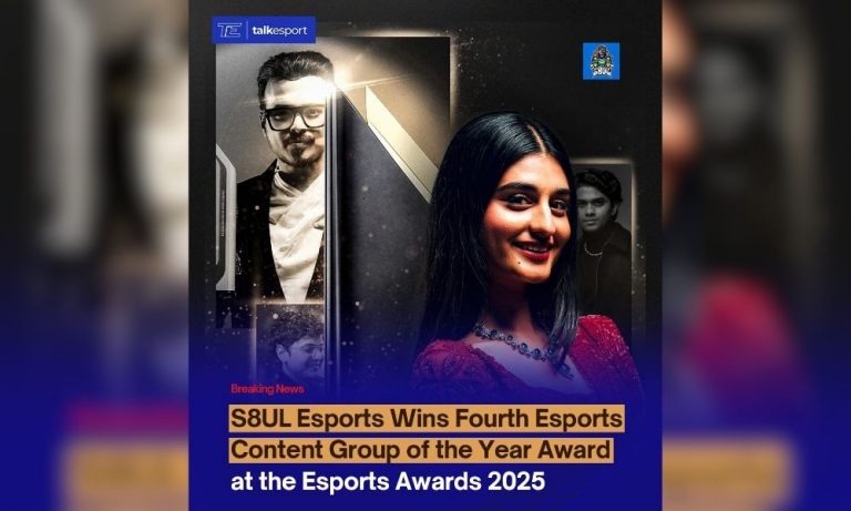 S8UL Esports Makes History with Fourth Straight Content Group of the Year Win at Esports Awards 2025