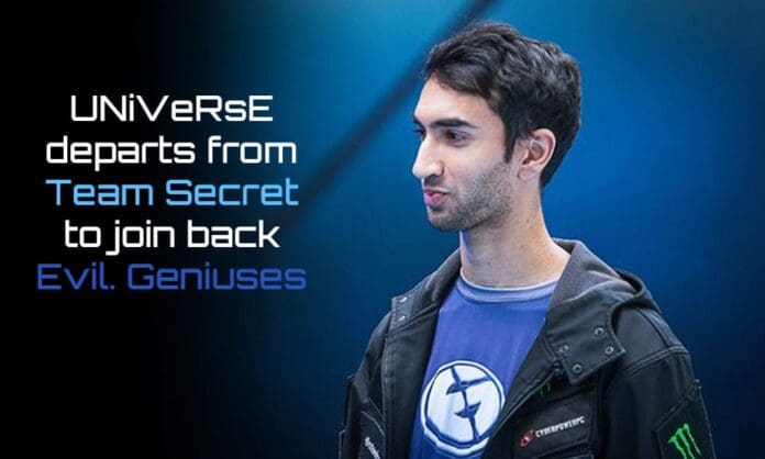 Universe Leaves Team Secret