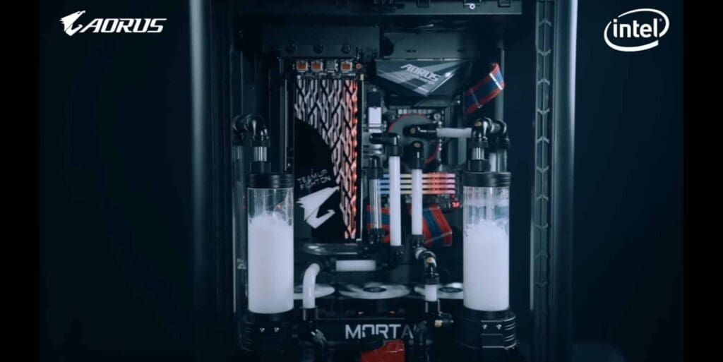 Mortal gaming pc liquid cooling