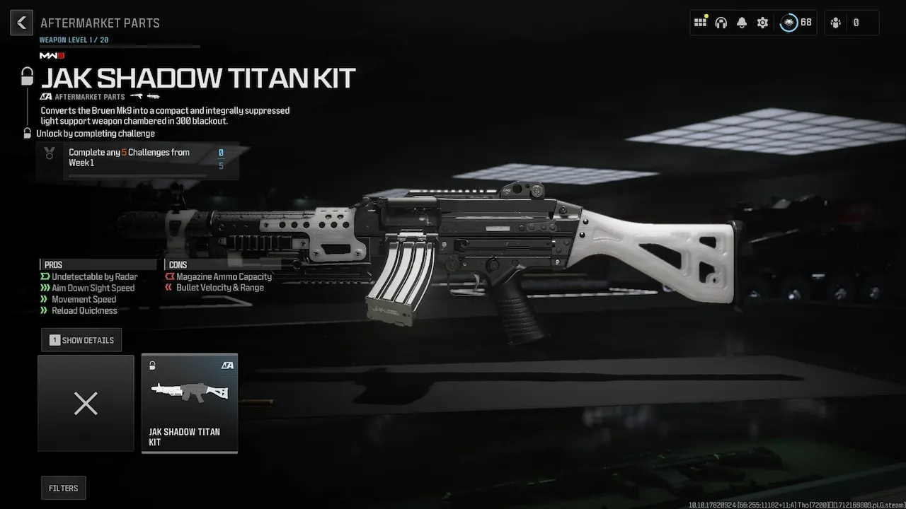 How to Unlock the JAK Shadow Titan Kit in MW3 & Warzone