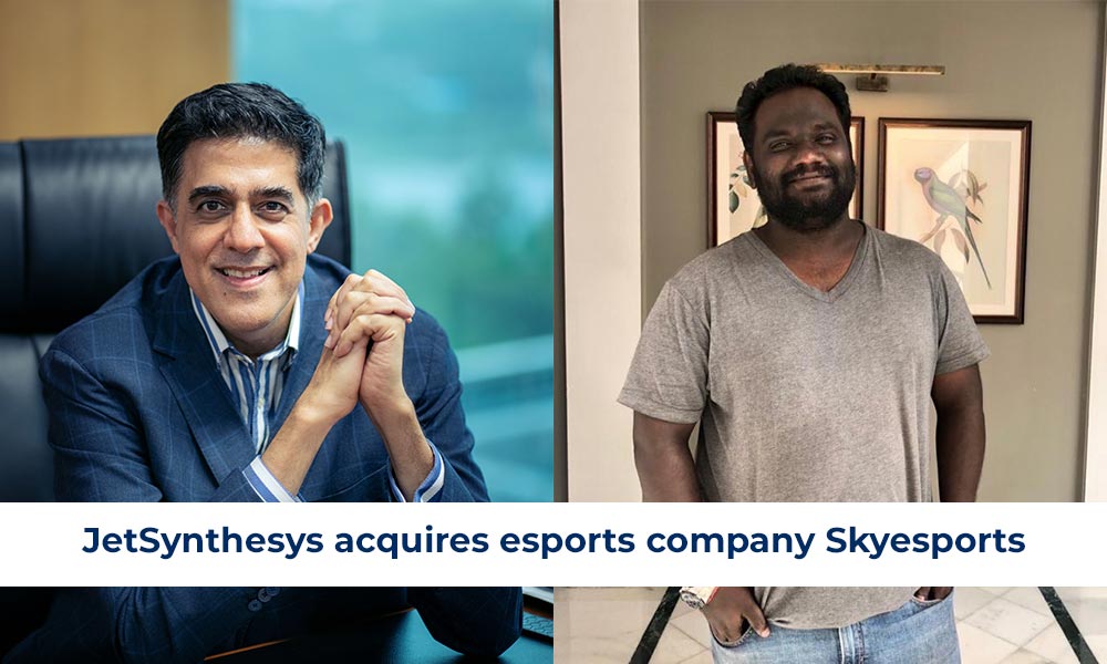 JetSynthesys acquires majority stake in Skyesports