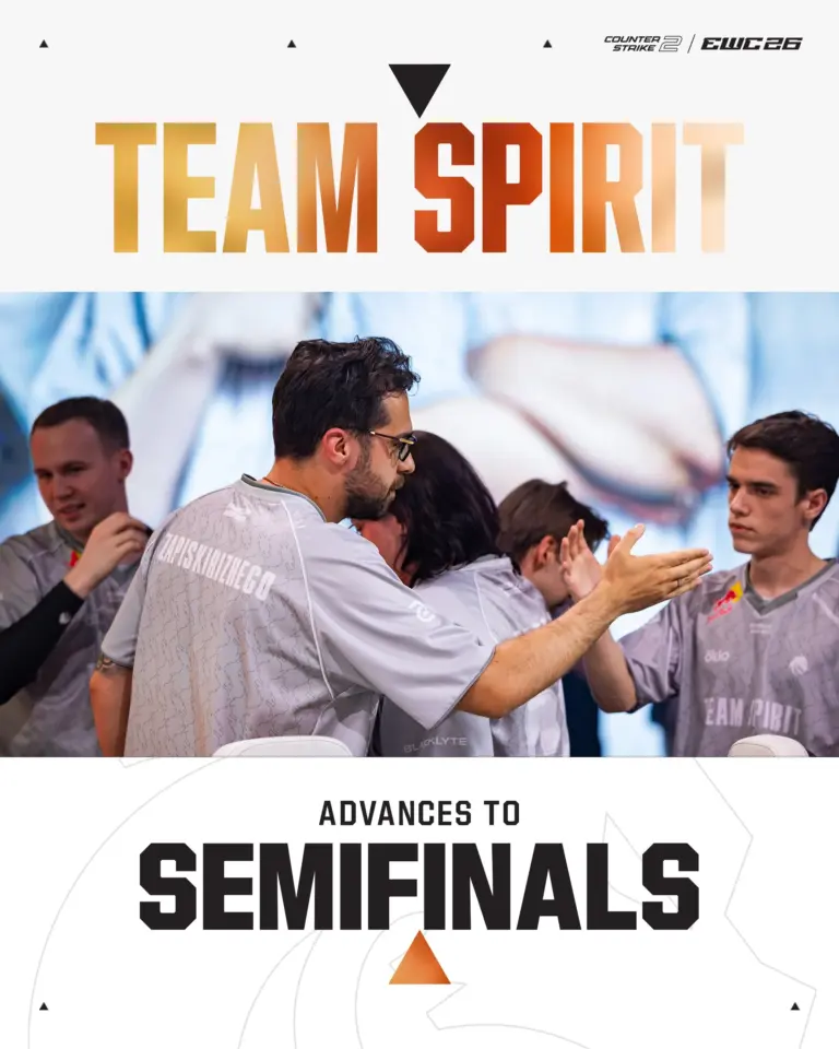 Spirit Defeat Vitality to Reach EWC Semifinals