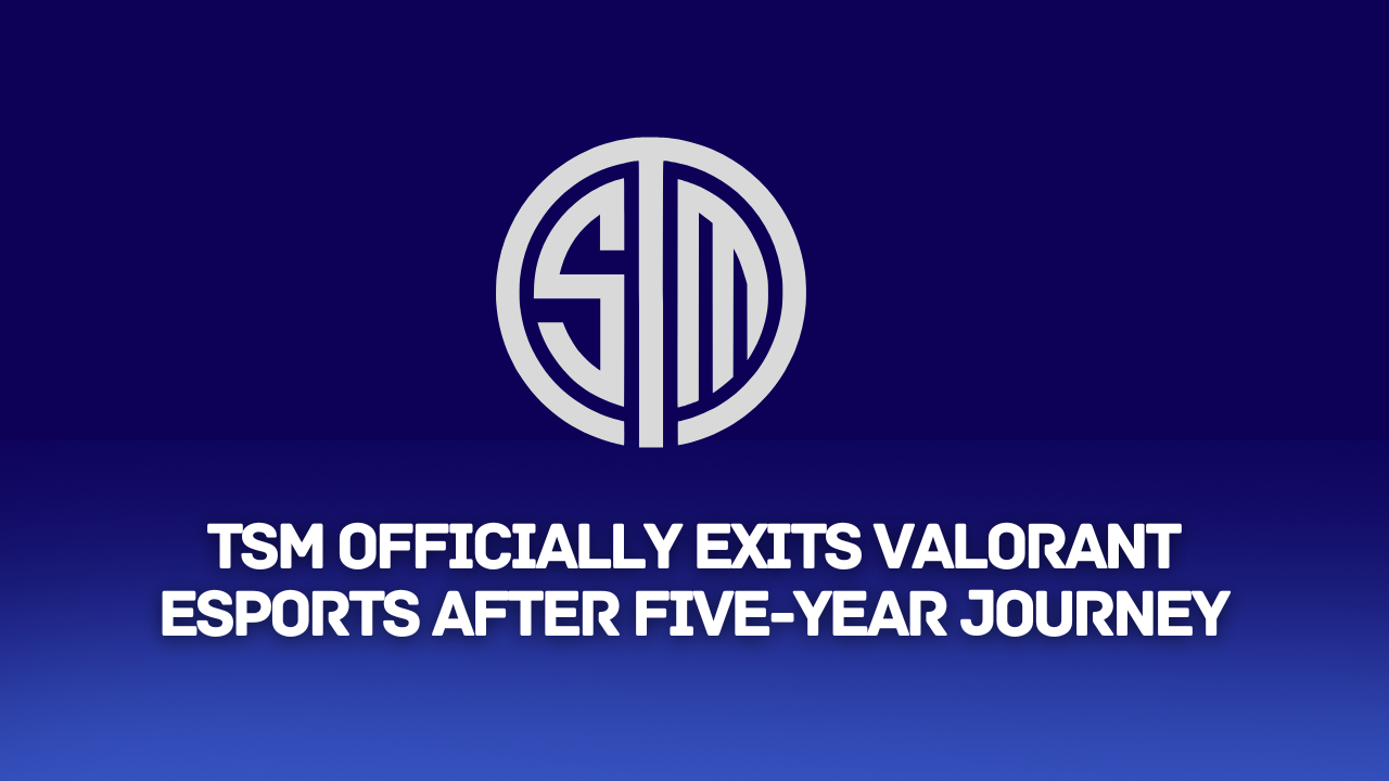 TSM verlässt VALORANT Esports nach fünfjähriger Reise offiziell
 – aboba.ru