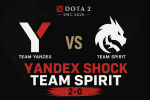 Team Yandex Shock Team Spirit 2-0 in Dota 2 EWC 2026 Quarterfinals