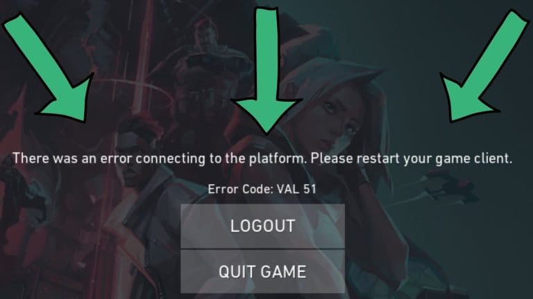 How to Fix the “There Was an Error Connecting to the Platform” in Valorant