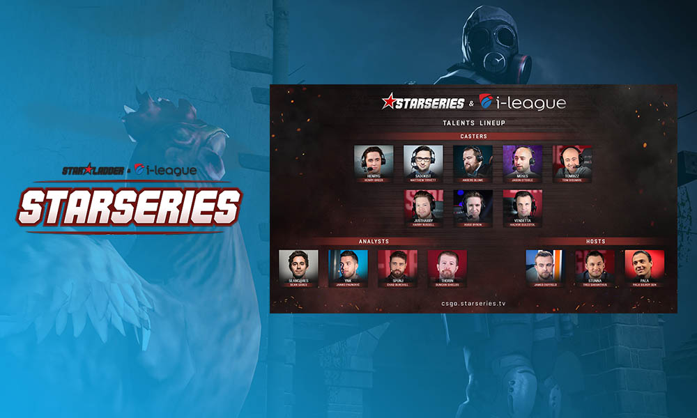 StarLadder StarSeries Season 5 Finals talent revealed