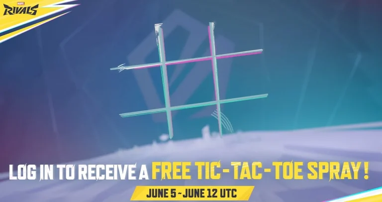 How To Get the ‘Tic Tac Toe’ Spray in Marvel Rivals for Free?