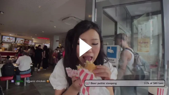 Twitch Streamer Finds Paper Balls Inside KFC Burger