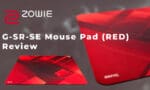 ZOWIE G-SR-SE Mouse Pad (RED) for e-Sports: Review