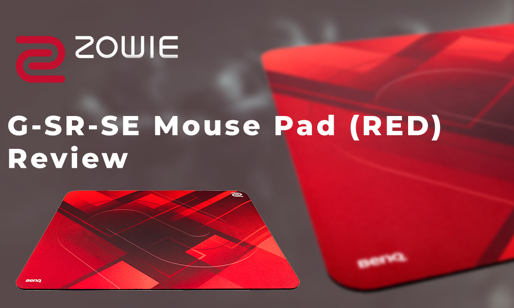 ZOWIE G-SR-SE Pad (RED) for Review TalkEsport