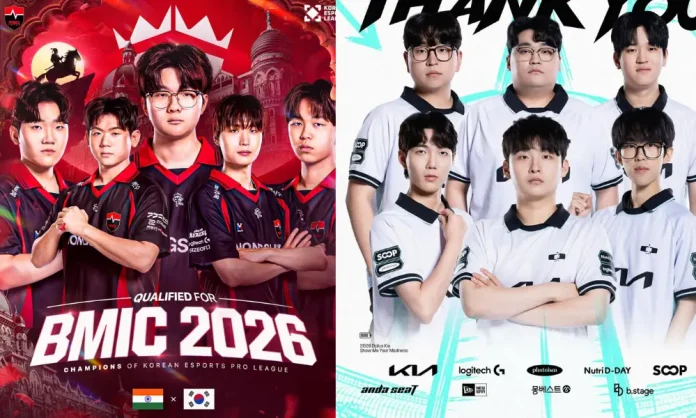 Two South Korean Teams Qualify for BMIC 2026: NS RedForce and Dplus KIA Confirmed for Mumbai