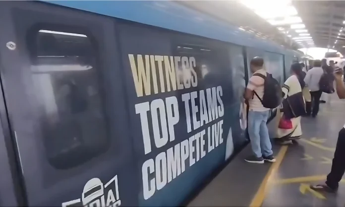 Krafton India Displays BGIS 2024 Ads on Hyderabad Metro