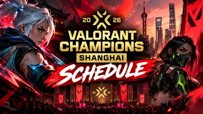 Valorant Champions 2026 runs in Shanghai from Sept. 24 to Oct. 18.