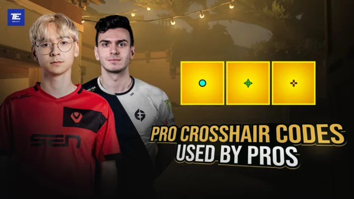 valorant crosshair codes used by pros